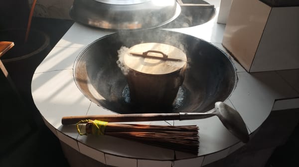 饭熟米汤生